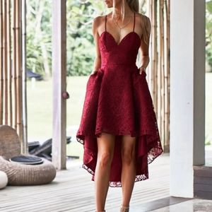 Two Sisters the Label Marilyn Dress in Burgundy US Size 6